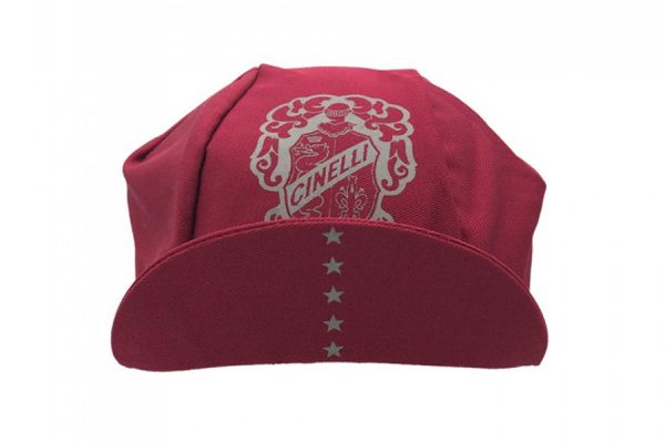 Cinelli Crest Burgundy Cap