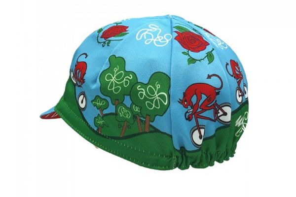 Casquette Cinelli Massimo Giacon Diavolo Rosso