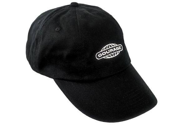 Gorra Bordada Courage Negro