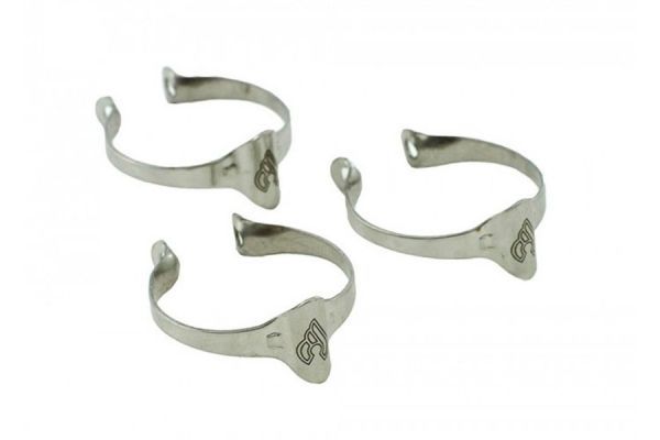 Cinelli Toptube Brake Cable Holder 28.6mm - Silver