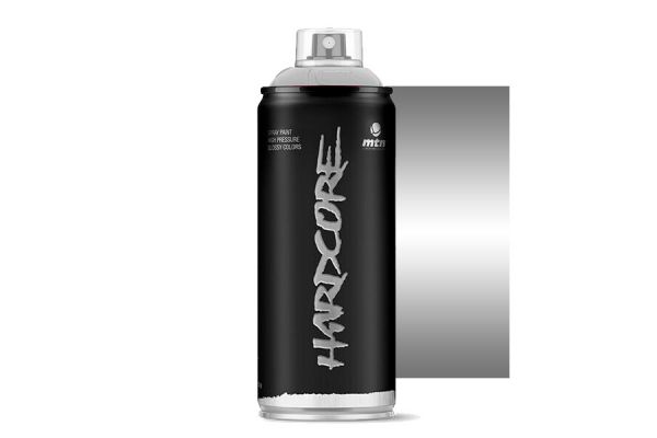 Montana MTN Hardcore Spray Paint Silver Chrome