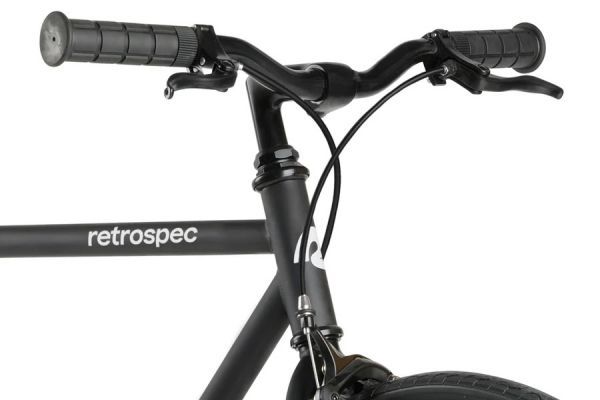 Retrospec Harper Fixie Fiets - Matte Black