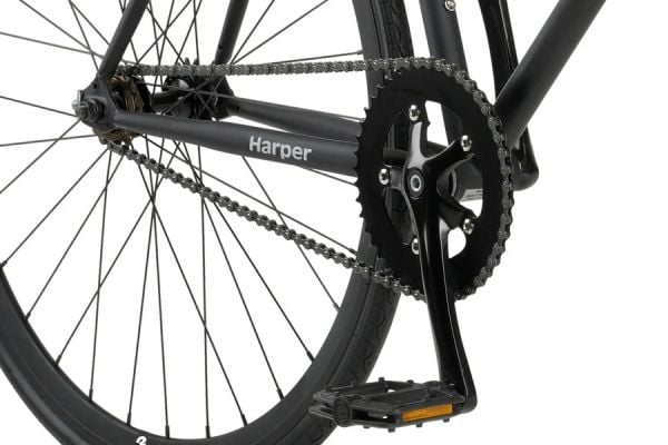 Retrospec Harper Fixie Fiets - Matte Black