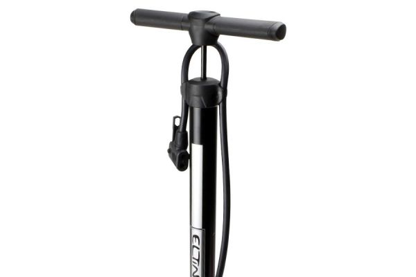 Eltin Steel Gauge floor pump - Black