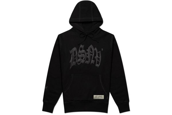 Dosnoventa Black Letter Hoodie - sort