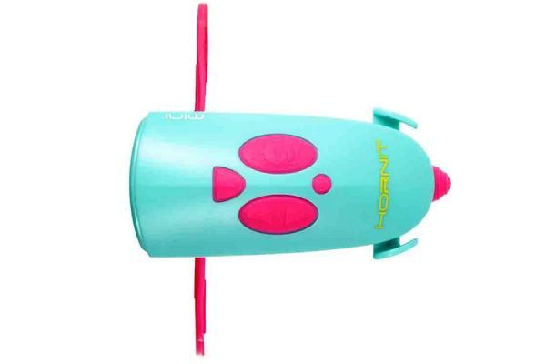 Hornit Mini Front Light + Bell - Pink/Turquoise