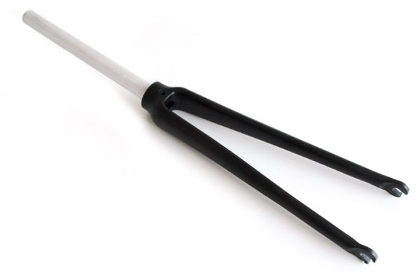 Aluminum straight﻿ Fork - Black 