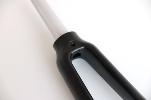 Aluminum straight﻿ Fork - Black 