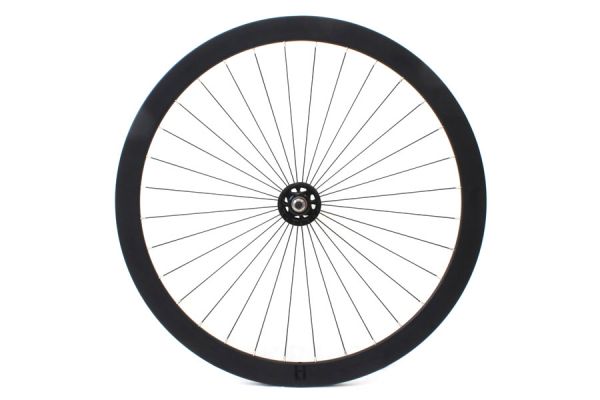 H plus Son Formation Face Fixie Front Wheel - Black