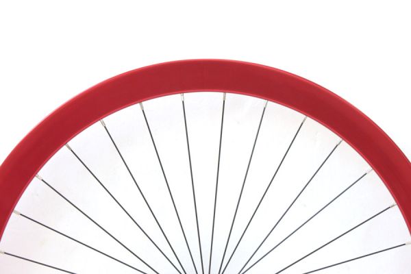 Roue Avant Fixie H+Son Formation Face Rouge