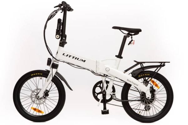 Vélo électrique pliant Littium Ibiza Dogma 04 10.4AH Blanc