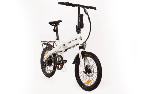 Vélo électrique pliant Littium Ibiza Dogma 04 10.4AH Blanc