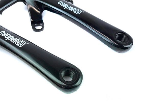 Csepel Teta 130BCD Crank Arms 165mm - Black