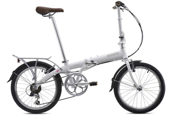 Bicicleta Plegable Bickerton Junction 1307 Country Blanca