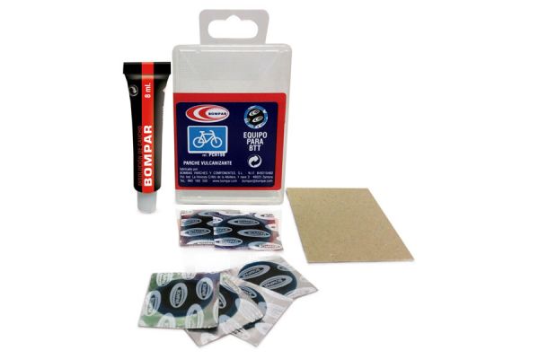 Kit di patch vulcanizzazione Bompar 50 unità