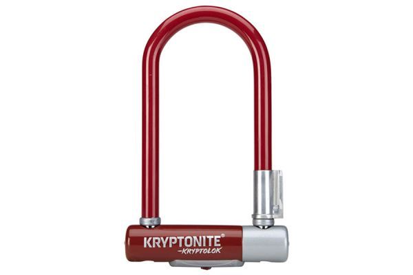 Candado en U Kryptonite KryptoLok Mini-7 Rojo