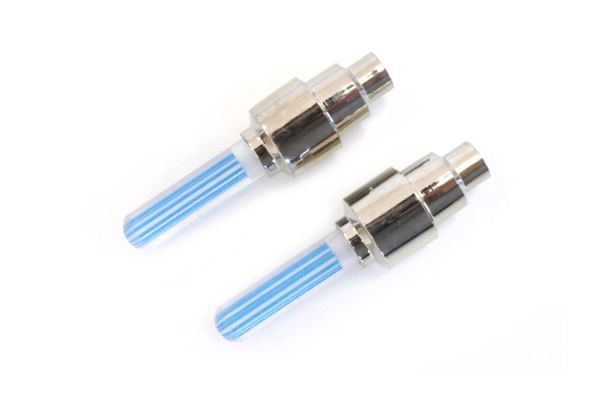 Bike wheel valve light - Blue