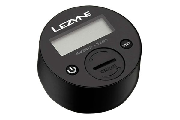 Lezyne Alloy Digital Drive gulvpumpe - sølv