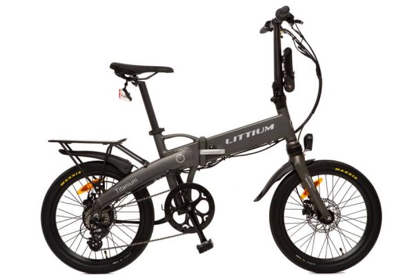 Vélo électrique pliant Littium Ibiza Titanium 10.4AH