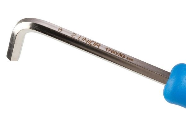 Unior 1780/3G Hex Wrench Spherical with handle