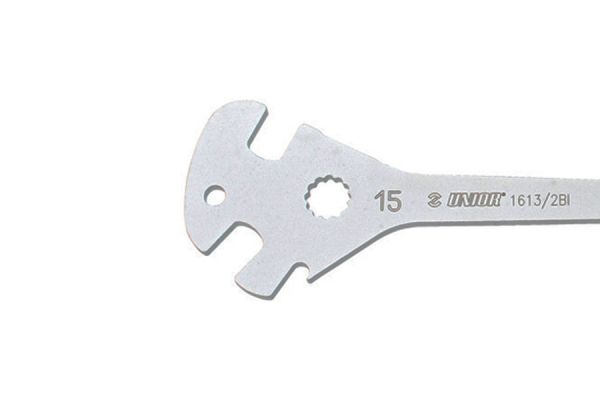 Llave para pedales Unior 1613/2BI Profesional