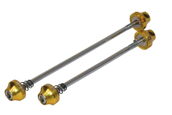 Halo Hex Key Road racing Skewers - Gold