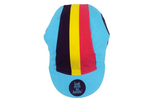 Look Mum No Hands! Belgian Stripe Cap