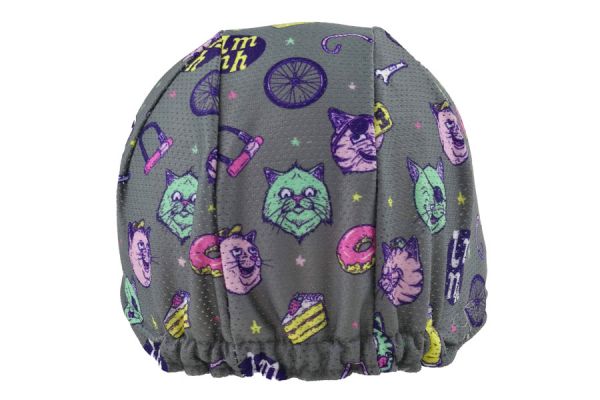 Look Mum No Hands! Cat Squad Mesh Cycling Cap