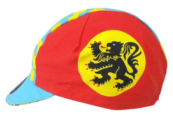 Look Mum No Hands! Lion of Flanders Cycling Cap