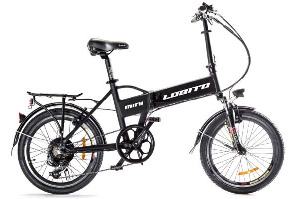 Lobito Mini Elektrische vouwfiets - Zwart