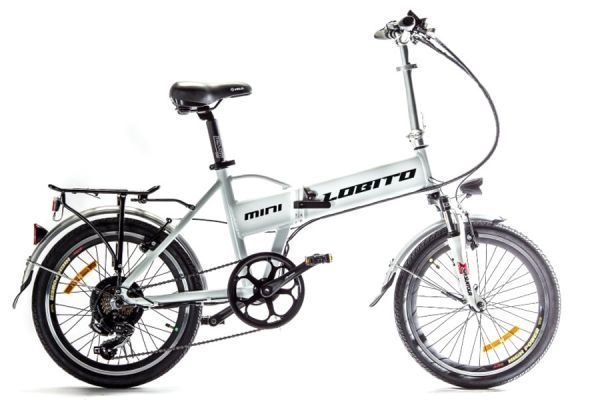 Bicicleta Eléctrica Plegable Lobito Mini Blanco