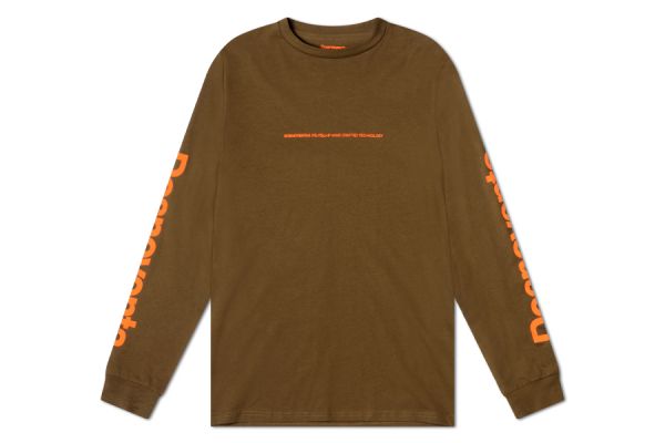 Dosnoventa Htech Long Sleeve T-shirt - Brown