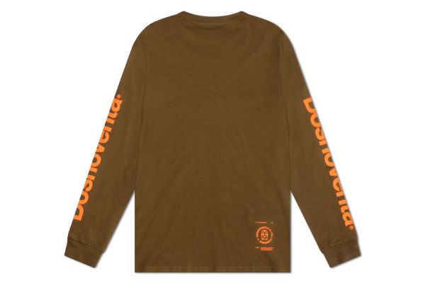 Dosnoventa Htech Long Sleeve T-shirt - Brown