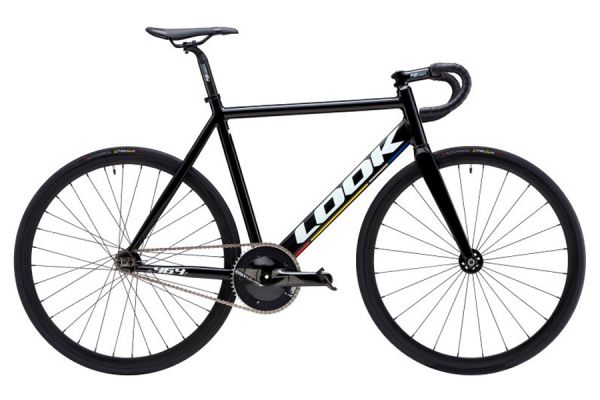 Look AL 464 P Proteam Track Bicycle - Black Glossy 