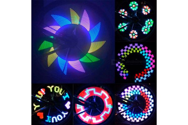 DX 32 LED DIY Bike Wheel Light 