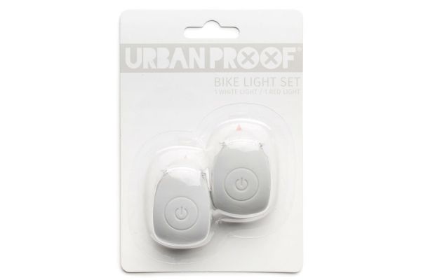 Buy Urban Proof Light Set Light Grey for bicycle
