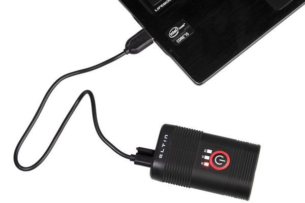 Eltin 600 USB Frontlicht - schwarz