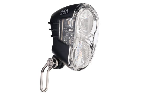 AXA Echo 15 Steady Auto Front Light - Black