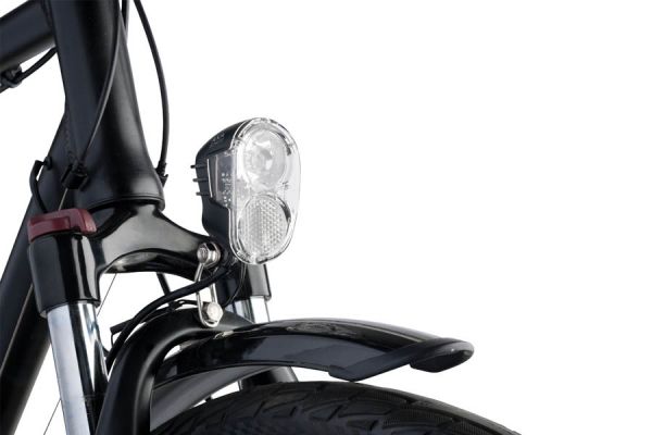 AXA Echo 30 Steady Auto Front Light - Black