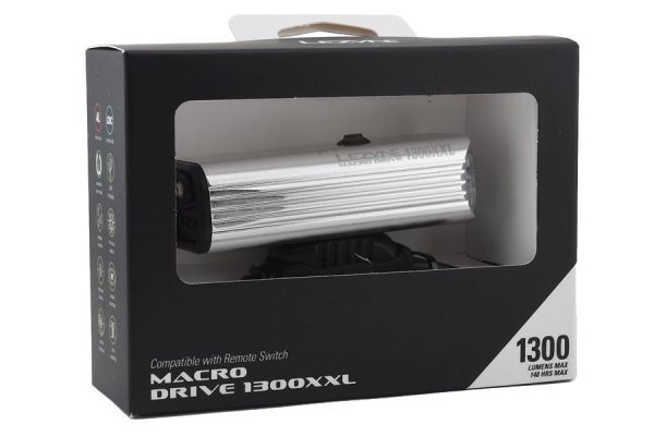 Lezyne Macro Drive 1300XXL Front Light - Silver