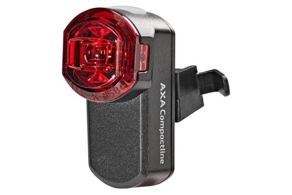 Luz trasera AXA Compactline USB Negro