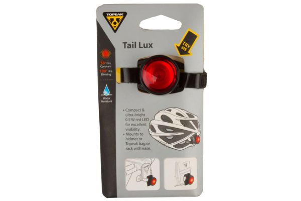 Topeak Tail Lux Rear Light 4cd - Red