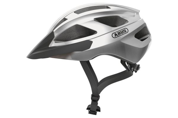 Abus Macator Helmet - Gleam Silver