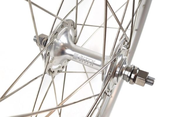 Mach1 690 Fixie Front Wheel - Silver