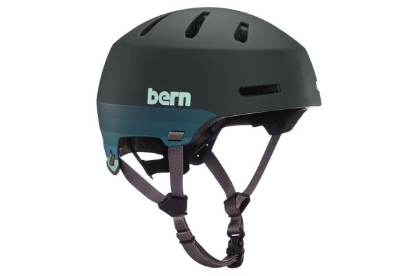 Bern Macon 2.0 Mips Helmet - Matte Retro Forest Green