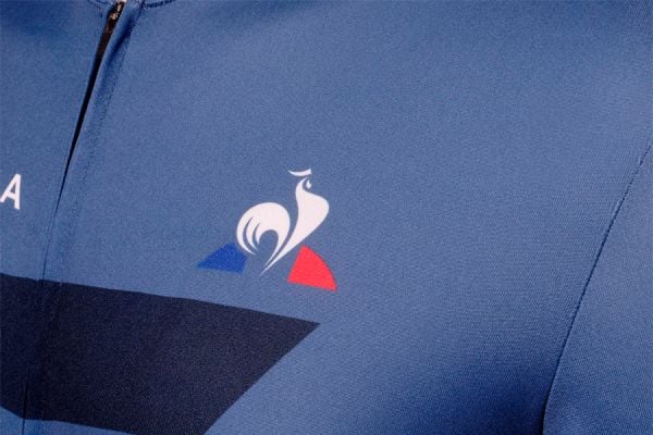 Maillot Le Coq Sportif TDF Nissa La Bella Bleu