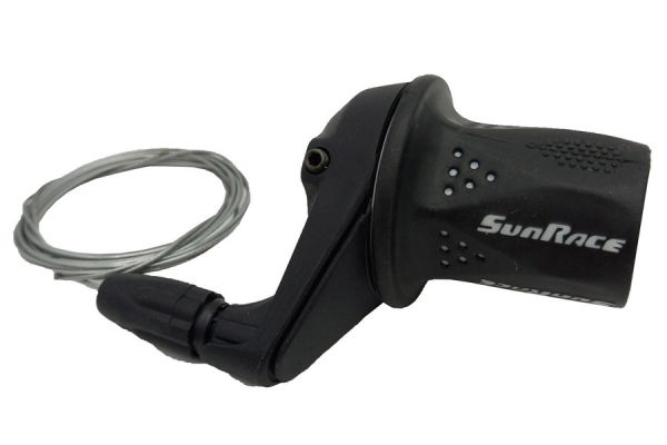 SunRace TSM21 Twist Shifter 3S Left - Black