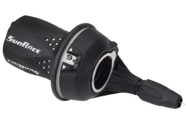 SunRace TSM21 Twist Shifter 6S - Black