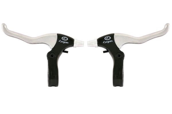 Logan Brake Lever Set - Black/Silver