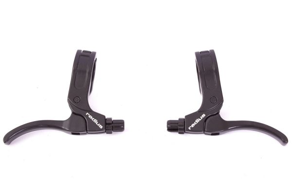 Pair Leviers Frein Radius BMX Noir